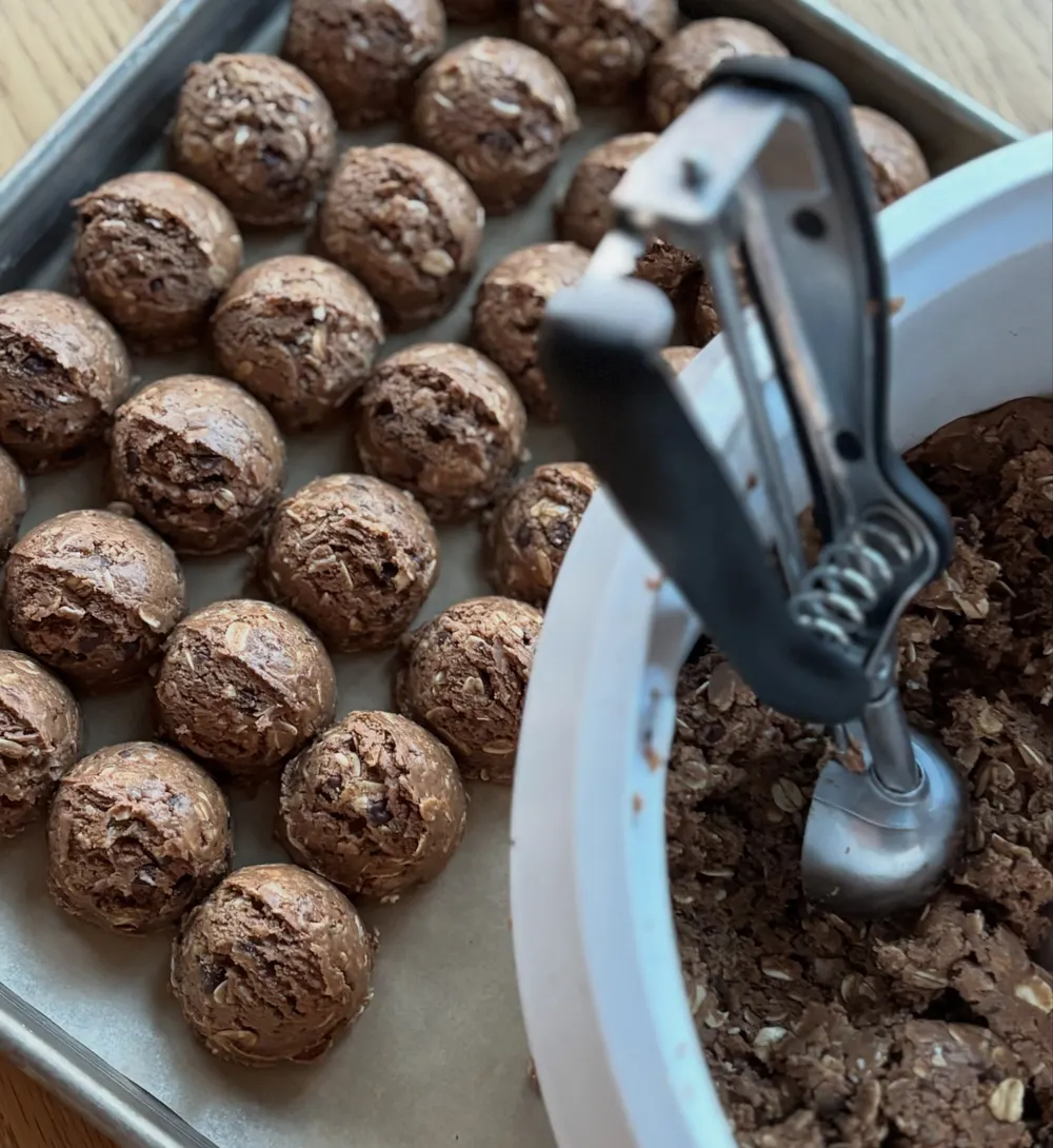 Chocolate Coconut protein balls
